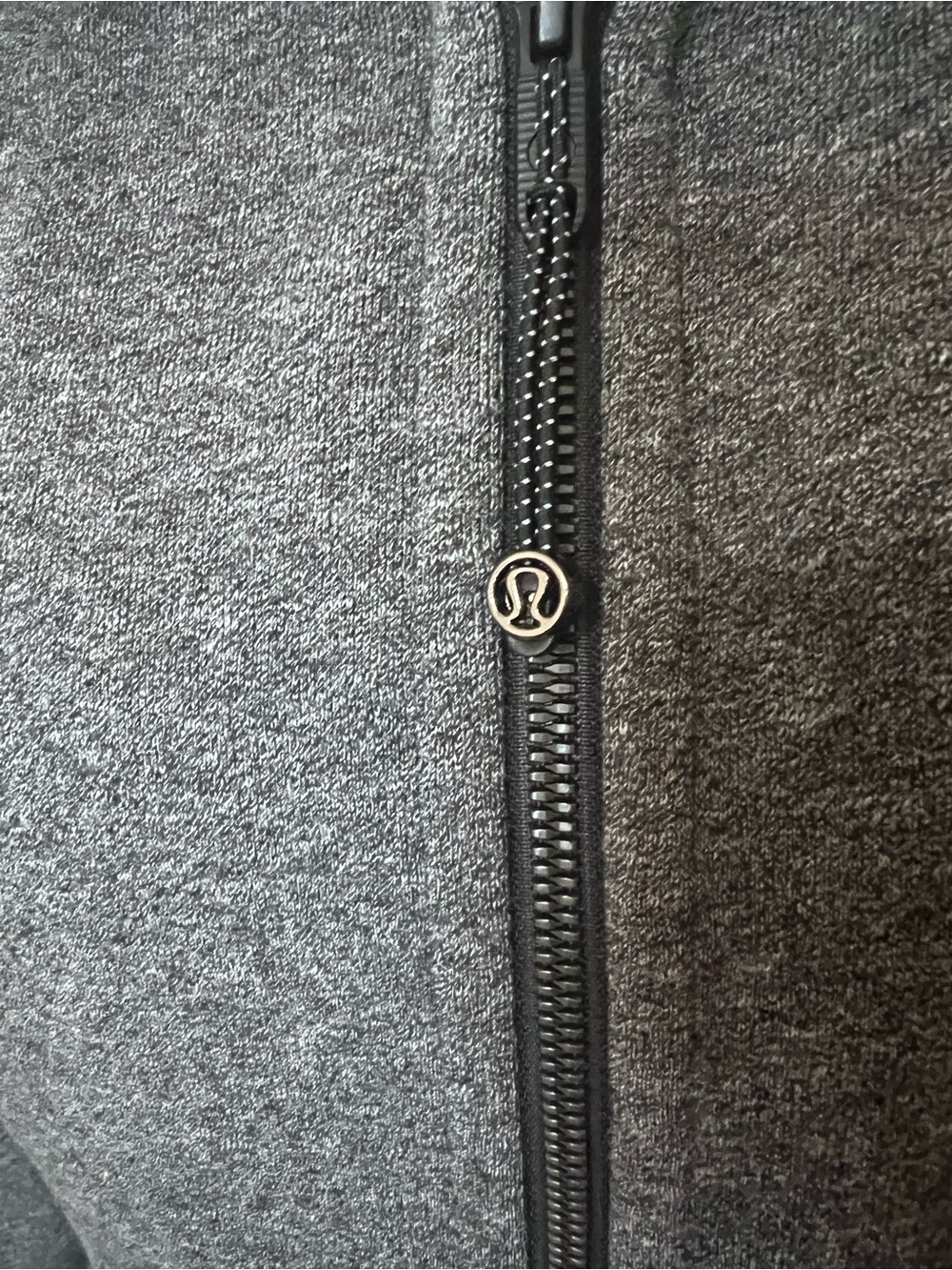 Lululemon Scuba Full Zip Hoodie Jacket Heathered Grey Size 8 - Picture 3 of 11